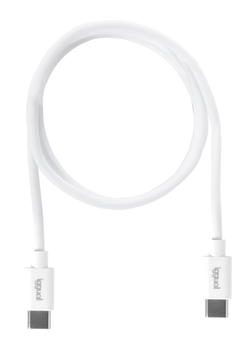 iggual Cable USB-C/USB-C 100 cm blanco Q3.0 3A