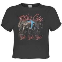 amplified clothing camiseta manga larga girls girls girls para mujer