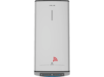 Termo eléctrico - Ariston Velis Tech Dry Wifi 50, 1500 W, 8 bar, 50 l, Multiposición, Gris