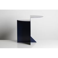mesa auxiliar metalica 40 x 40 x 40 - azul