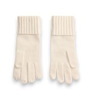 lauren ralph lauren para mujer 454p04468003 guantes de punto con botones de escudobeige osfa blanco casual lana