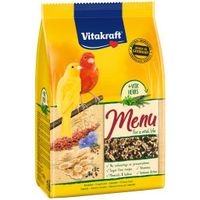 vitakraft menu para canarios sin azucar pajaros  comida para pajaros - 1 kg1