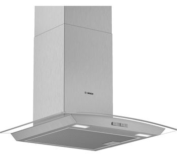 BOSCH Serie 2 DWA64BC50B Chimney Cooker Hood - Stainless Steel, Stainless Steel