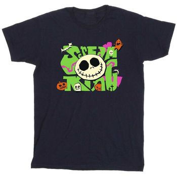 Nightmare Before Christmas Camiseta Scream para niña