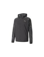 chaqueta de running puma run favorite aop hombre black