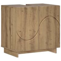 mueble de bano roble artisan 60 x 41 x 58 cm vidaxl