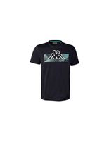 camiseta kappa eryx graphik blue dark hombre
