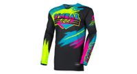 maillot de manga larga o neal mayhem reseda negro amarillo fluorescente  hombre