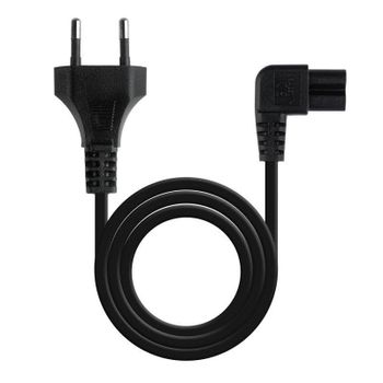 Cable de Alimentación Nanocable CEE7 Macho a C7 Hembra Negro 3 m