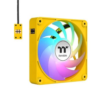 Refrigeración aire Thermaltake 140 mm CT140 EX ARGB Sync LED RGB amarillo