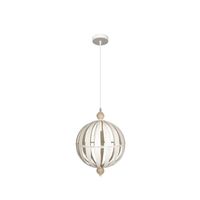 fabrilamp lampara de techo colgante trentino 1xe14 blancohaya regx31x31cm