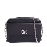 calvin klein bolso bandolera con doble compartimento lv04f3102g-ub1