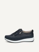 caprice low shoes blue made of leather size 37