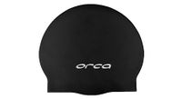 orca silicone swimcap black