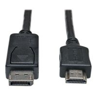 cable adaptador displayport a hdmi tripp lite 091 m negro