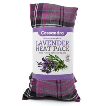 Cassandra Tartan Trend Heatpack Pink/Grey Tartan