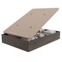 canape abatible 105 x 200 reforzado gran capacidad con montaje incluido wengue