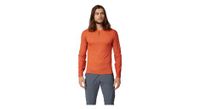 camiseta de manga larga fox flexair pro naranja