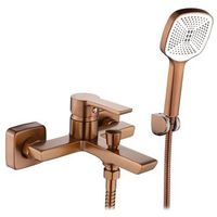 grifo de banera rea joe brushed gold