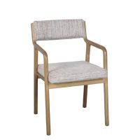 silla madera de olmo beige serie oda