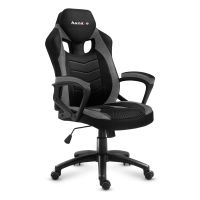 butaca gaming huzaro force 25 grey mesh ergonomica 140 kg respaldo acolchado