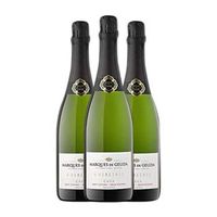 el cep marques de gelida 4 heretats brut nature cava gran reserva 75 cl 12 vol pack de 3 unidades