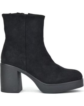 de KANGAROOS BOTIN SENORA BLACK LICRA SUEDEBLACK LICRA SUEDE