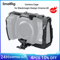 smallrig jaula de camara 6k para blackmagic design cinema jaula completamedia con soporte de convertidor de montaje de lente incluido 4785