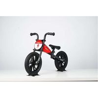 bicicleta sin pedales feduro rojo 12