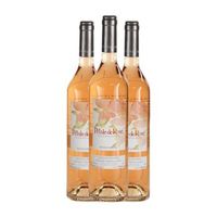 chateau la tour de leveque vino rosado petale de rose francia joven 75 cl 135 vol pack de 3 unidades