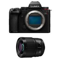 camara mirrorless panasonic lumix s5 ii 242mp sensor full-frame wifi bluetooth  objetivo 85mm f18