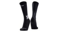 calcetines x socks run perform warm negro gris claro