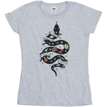 Harry Potter Camiseta manga larga Slytherin para mujer
