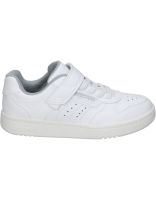 zapatillas para nino plana skechers 405638l-wht en blanco 27