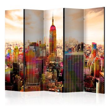 Biombo - Colors Of New York City Iii Ii (225x172 Cm)