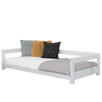 Cama Para Niños Study 90 X 190 Gris Claro
