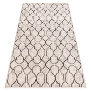 Alfombra Wool Angel 7905 / 52022 Espaldera Marroquí Beige / Gris 120x170 Cm