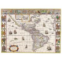 legendarte - cuadro lienzo impresion digital - mapa antiguo no 32 - decoracion pared cm 80x100