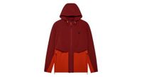 chaqueta cortaviento fox survivalist roja para hombre