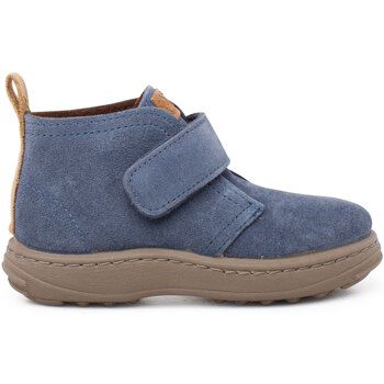 Pisamonas Botines Botas Serraje Niños Suela Sport Tira Adherente para niña