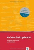 auf den punkt gebracht