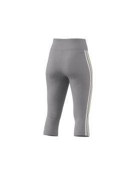Mallas de Fitness adidas Train Essentials 3S 3/4 Mujer Gris