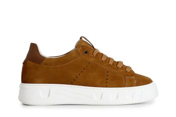 zapatillas deportivas de piel de ante para hombre yellow