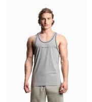 emporio armani para hombre em000387af19057 camiseta underline logobanda gris l casual poliamida sin mangas  tirantes