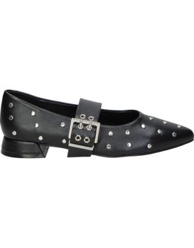 Zapatos Con Tachuelas Negros D'angela Ddn29003 36