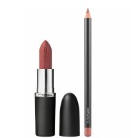 mac macximal silky matte lip duo - velvet teddy
