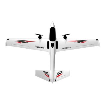 ATOMRC Swordfish de 1200 mm de envergadura Planeador FPV RC de doble motor KIT/PNP+S/RTH