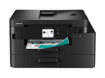Impresora multifunción tinta - Brother MFC-J4550DW, Impresión doble cara, a Color, Wi-Fi, Bandeja 400 Hojas, Negro