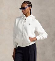 polo ralph lauren para mujer 211971699001 sudadera de felpa con cremallera blanco xl casual algodon