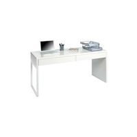 mesa de ordenador touch blanco artik blanco mate 138 x 75 x 50cm cm